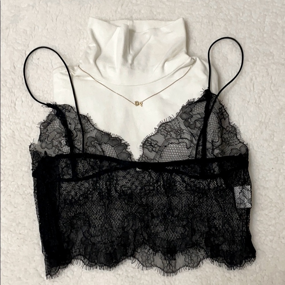 Floral Lace Overlay